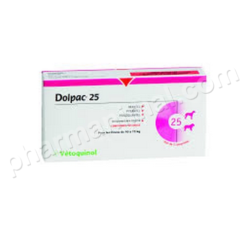 DOLPAC 25 (10-75 KG) B/3 COMPRIMES